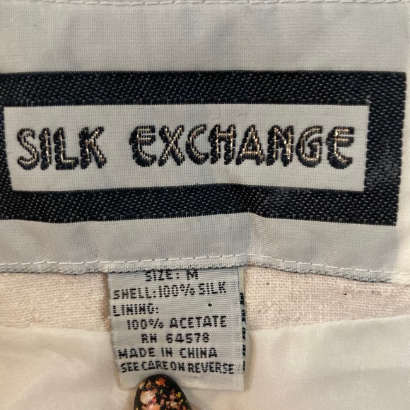 Silk blazer size medium by the silk exchange - Picture 2 of 2